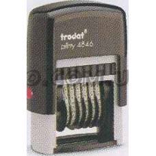 Нумератор пластмассовый 6-разрядный Trodat