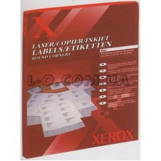 Наклейки для печати А4 (65шт на листе 100л/пач) Xerox