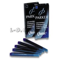 Патроны для перьевых ручек (5шт синие) Parker
