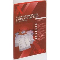 Наклейки для печати (8шт на листе 100л/пач) Xerox