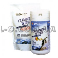 Антистатические салфетки для чистки техники EMTEC