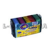 Губки кухонные большые Maxi 5шт Nicols