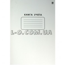 Книга учета лакированная А4 96л мягкий картон Украина Б