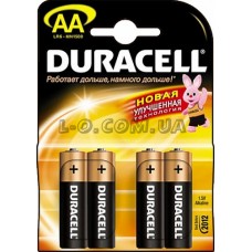 Батарейки 2шт (АА 1.5V 1500мА/ч) Duracell