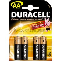 Батарейки 1шт (АА 1.5V 1600мА/ч) Duracell