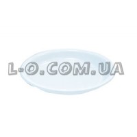 Одноразовые тарелки плоские белые 100шт Пакко