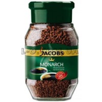 Кофе Якобз Монарх растворимый в стекле 200г Jacobs