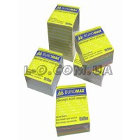 Блок цветной бумаги 90х90мм 500 листов BuroMax