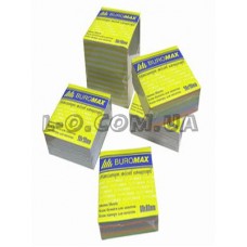 Блок цветной бумаги 90х90мм 500 листов BuroMax