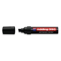 Перманентный маркер ED390В нестираемый черный Edding