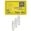 Скрепки круглые 50мм 100шт BuroMax