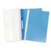 Папка-скоросшиватель с перфорацией голубая PantaPlast