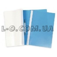Папка-скоросшиватель с перфорацией голубая PantaPlast