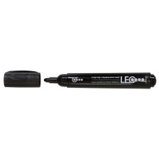 Перманентный маркер L2350 черный LEO