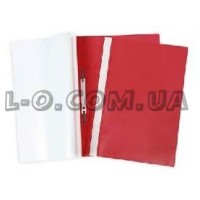 Папка-скоросшиватель с перфорацией розовая PantaPlast