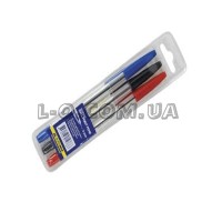 Набор шариковых ручек ВМ8117 3шт BuroMax