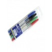 Набор шариковых ручек BM8434 4шт BuroMax