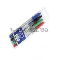 Набор шариковых ручек BM8434 4шт BuroMax