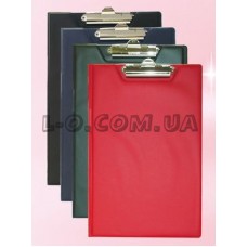 Клипборд-папка А4 с клипсой PVC красная PantaPlast