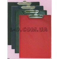 Клипборд-папка А4 с клипсой черная PantaPlast