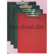 Клипборд-папка А4 с клипсой черная PantaPlast
