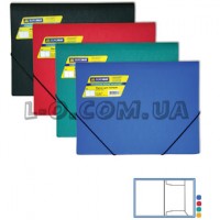 Пластиковая папка с резинками А4 BuroMax