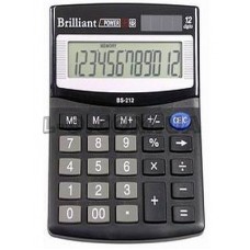 Калькулятор BS-212 12-разрядный Brilliant
