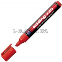 Перманентный маркер ED330B красный Edding