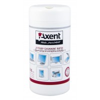 Антистатические салфетки для орг. техники Axent
