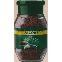 Кофе Якобз Монарх растворимый в стекле 100г Jacobs